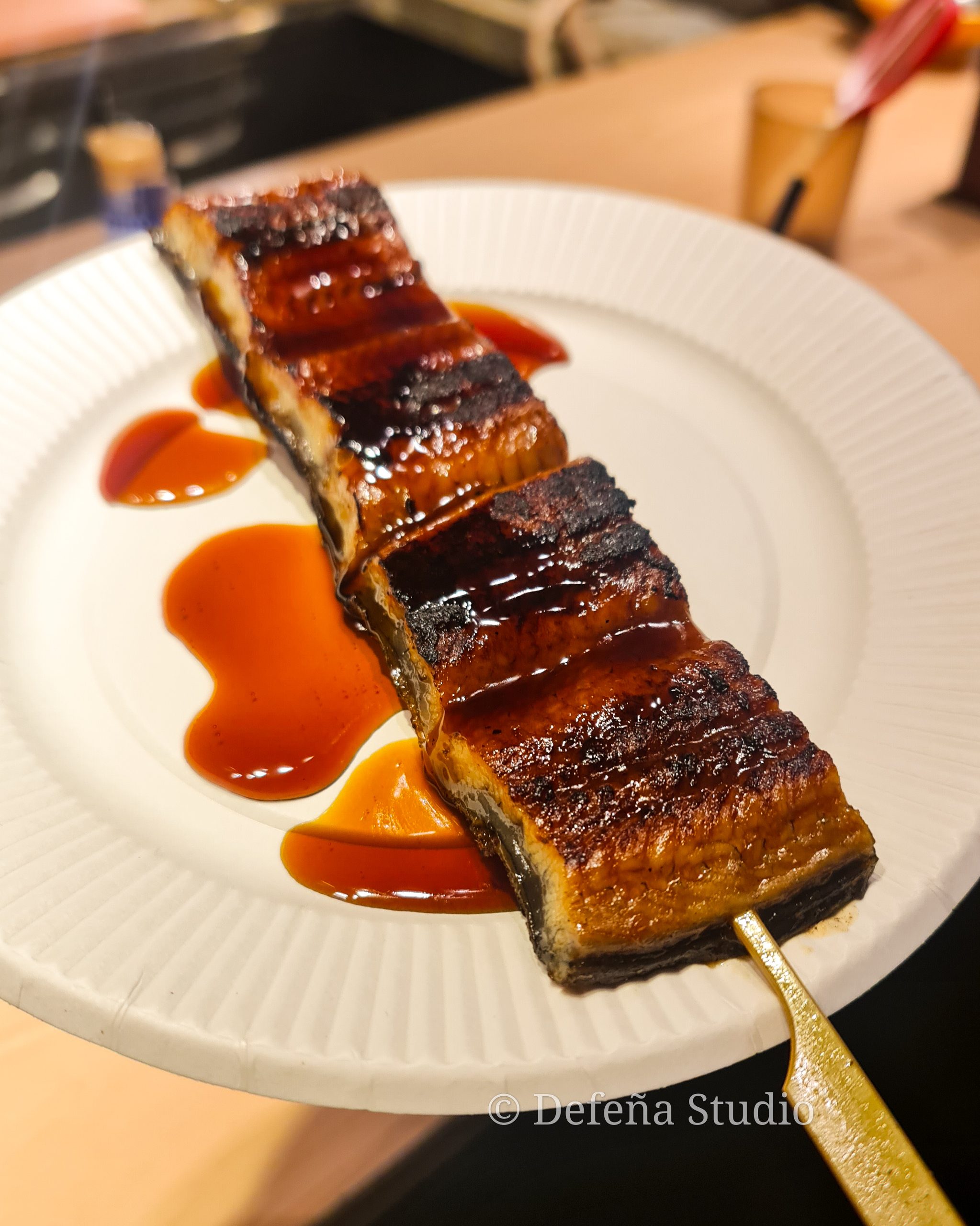 Banderilla de Unagi (anguila)