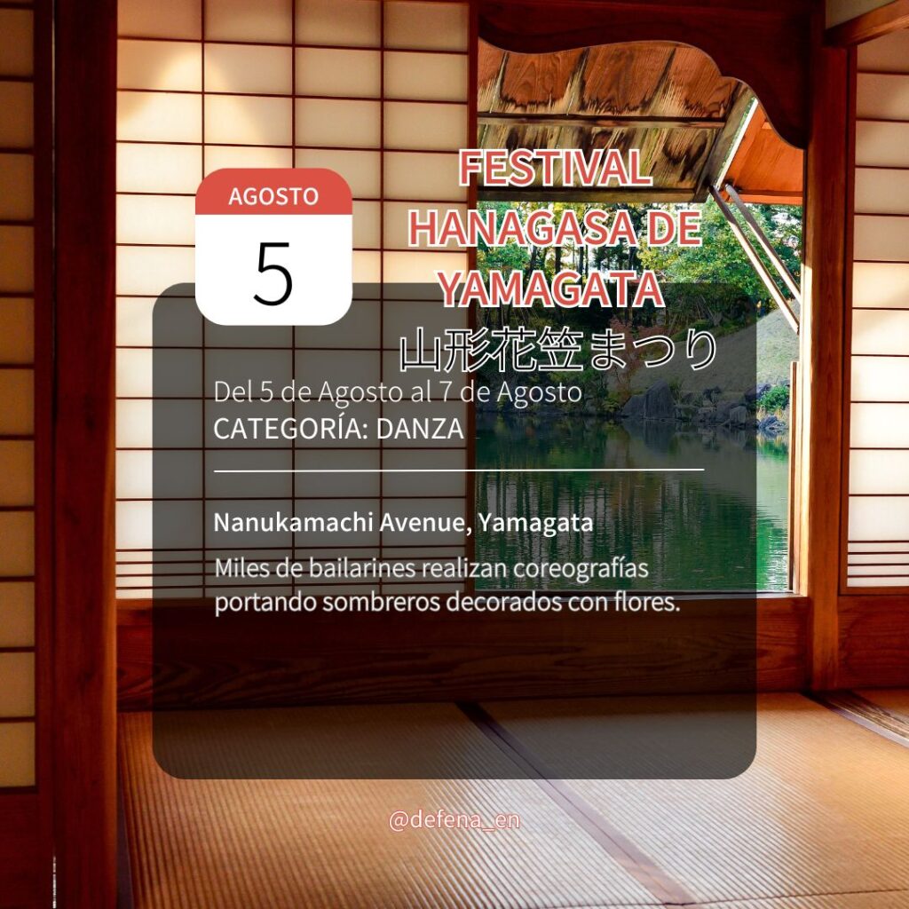 Festival Hanagasa de Yamagata